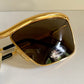 Gianfranco Ferre vintage sunglasses - 80s gold frame
