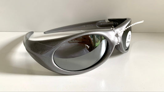 vintage Vuarnet Extreme Maverick's 00s sunglasses - wrap mirrored frames made in France