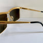 Gianfranco Ferre vintage sunglasses - 80s gold frame
