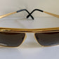 Gianfranco Ferre vintage sunglasses - 80s gold frame