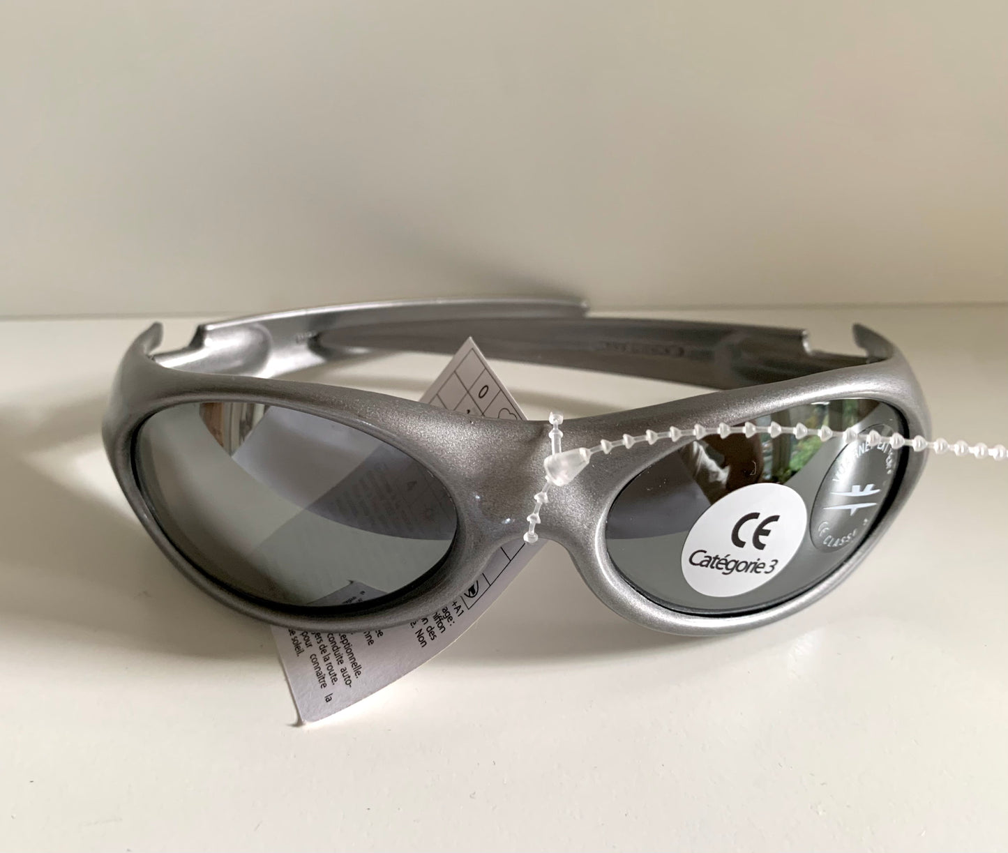 vintage Vuarnet Extreme Maverick's 00s sunglasses - wrap mirrored frames made in France