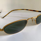 Ray Ban B&L USA vintage sunglasses - W2860 gold and brown sunglasses