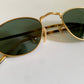 Ray Ban B&L USA vintage sunglasses - W2860 gold and brown sunglasses