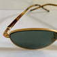 Ray Ban B&L USA vintage sunglasses - W2860 gold and brown sunglasses
