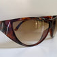 Gianni Versace vintage 80s sunglasses - METRICS XL shield frame