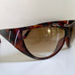 Gianni Versace vintage 80s sunglasses - METRICS XL shield frame
