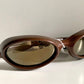 Vintage Vuarnet Extreme HERMIDAS 00s sunglasses - wrap mirrored frames made in France