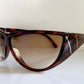 Gianni Versace vintage 80s sunglasses - METRICS XL shield frame