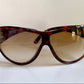 Gianni Versace vintage 80s sunglasses - METRICS XL shield frame