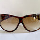 Gianni Versace vintage 80s sunglasses - METRICS XL shield frame