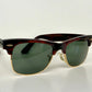 Ray Ban B&L USA vintage sunglasses - Wayfarer Max W1270 brown and gold frame