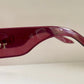 Dior 00s vintage sunglasses - Dior Extralight 2 purple shield XXL frame