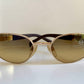 Sergio Tacchini 90s vintage sunglasses - golden frame made in Italy