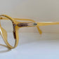 Christian Dior 80s vintage glasses - yellow and white frame