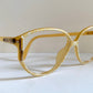 Christian Dior 80s vintage glasses - yellow and white frame