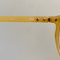 Christian Dior 80s vintage glasses - yellow and white frame
