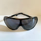 Valentino 90s vintage sunglasses - XL mask style aviator frames - small faces