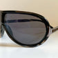 Valentino 90s vintage sunglasses - XL mask style aviator frames - small faces
