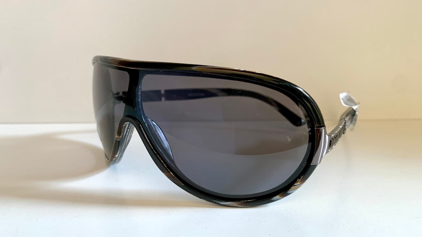 Valentino 90s vintage sunglasses - XL mask style aviator frames - small faces