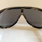 Valentino 90s vintage sunglasses - XL mask style aviator frames - small faces