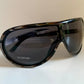 Valentino 90s vintage sunglasses - XL mask style aviator frames - small faces
