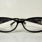 Vintage Gucci 00s frame - black and rhinestones Y2K eyewear