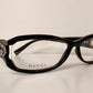 Vintage Gucci 00s frame - black and rhinestones Y2K eyewear