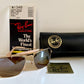 Vintage Ray Ban USA B&L W1348 Small Caravan sunglasses- 52mm mirrored lenses NOS