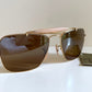 Vintage Ray Ban USA B&L W1348 Small Caravan sunglasses- 52mm mirrored lenses NOS