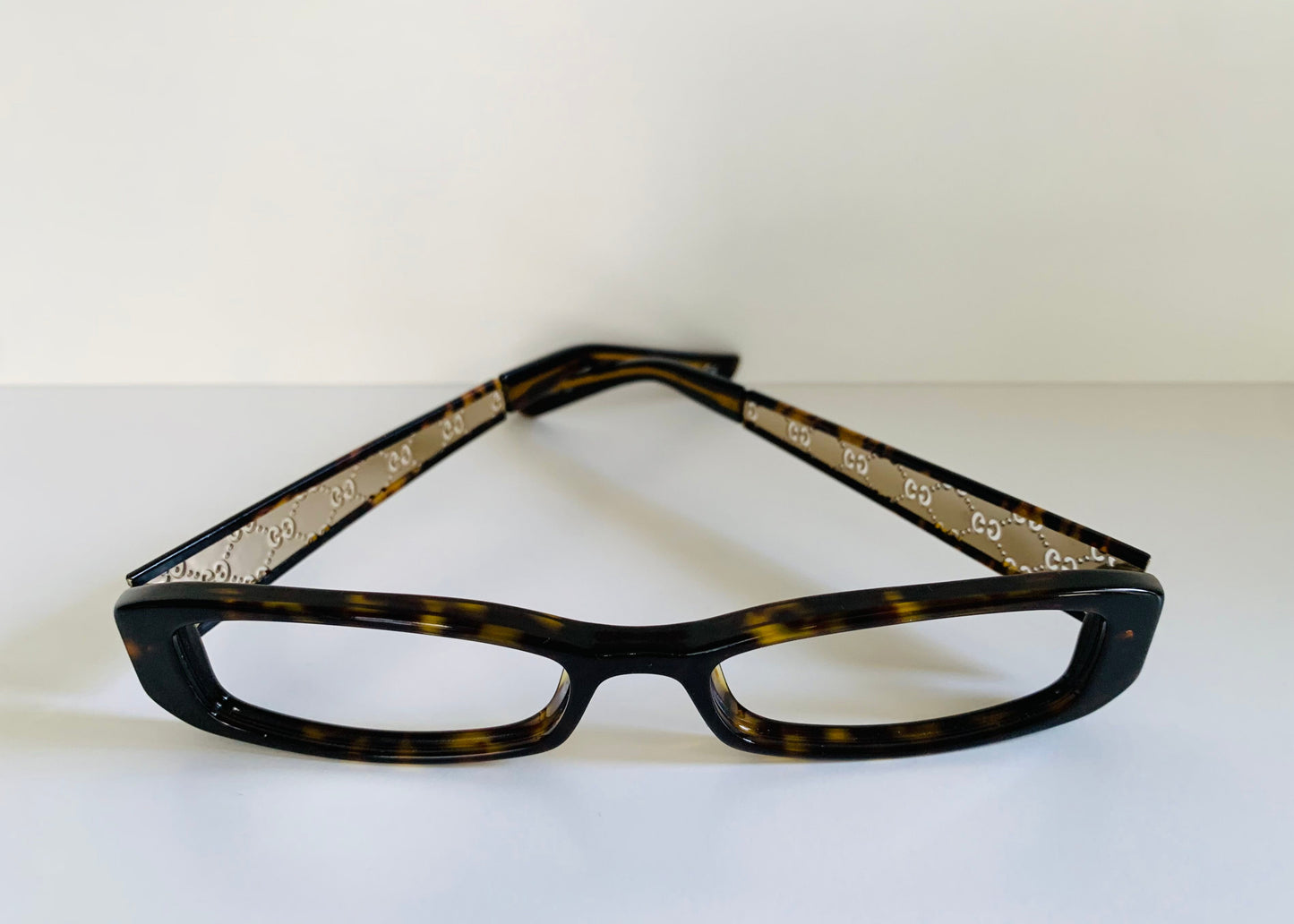 Vintage Gucci 00s frame - brown square Y2K eyewear
