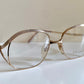 Christian Dior Vintage glasses - 2474 golden metal frames