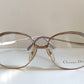Christian Dior Vintage glasses - 2474 golden metal frames