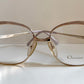 Christian Dior Vintage glasses - 2474 golden metal frames