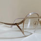 Christian Dior Vintage glasses - 2474 golden metal frames