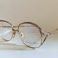 Christian Dior Vintage glasses - 2474 golden metal frames