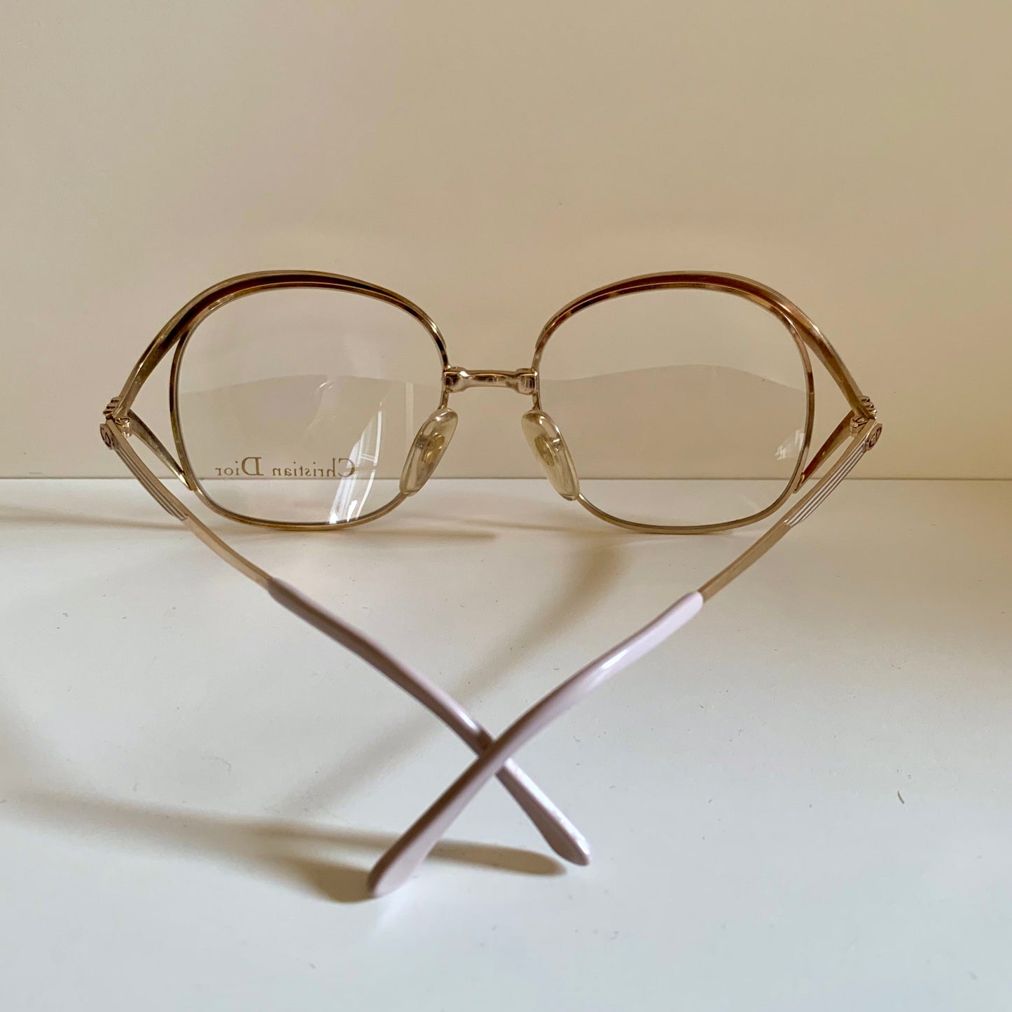 Christian Dior Vintage glasses - 2474 golden metal frames