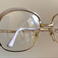 Christian Dior Vintage glasses - 2474 golden metal frames