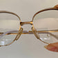 Christian Dior Vintage glasses - 2474 golden metal frames