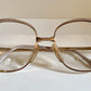 Christian Dior Vintage glasses - 2474 golden metal frames