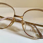 Christian Dior Vintage glasses - 2474 golden metal frames