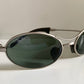 Ray Ban B&L Orbs USA vintage sunglasses - W2177 Orbs oval silver frame