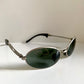 Ray Ban B&L Orbs USA vintage sunglasses - W2177 Orbs oval silver frame