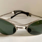 Ray Ban B&L Orbs USA vintage sunglasses - W2177 Orbs oval silver frame