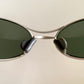 Ray Ban B&L Orbs USA vintage sunglasses - W2177 Orbs oval silver frame