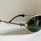 Ray Ban B&L Orbs USA vintage sunglasses - W2177 Orbs oval silver frame