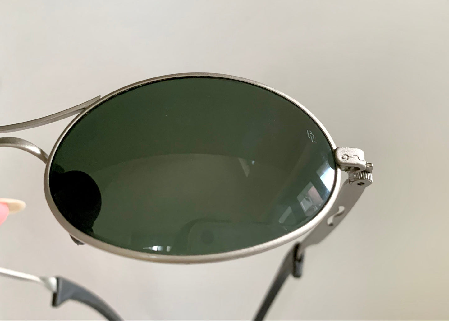 Ray Ban B&L Orbs USA vintage sunglasses - W2177 Orbs oval silver frame