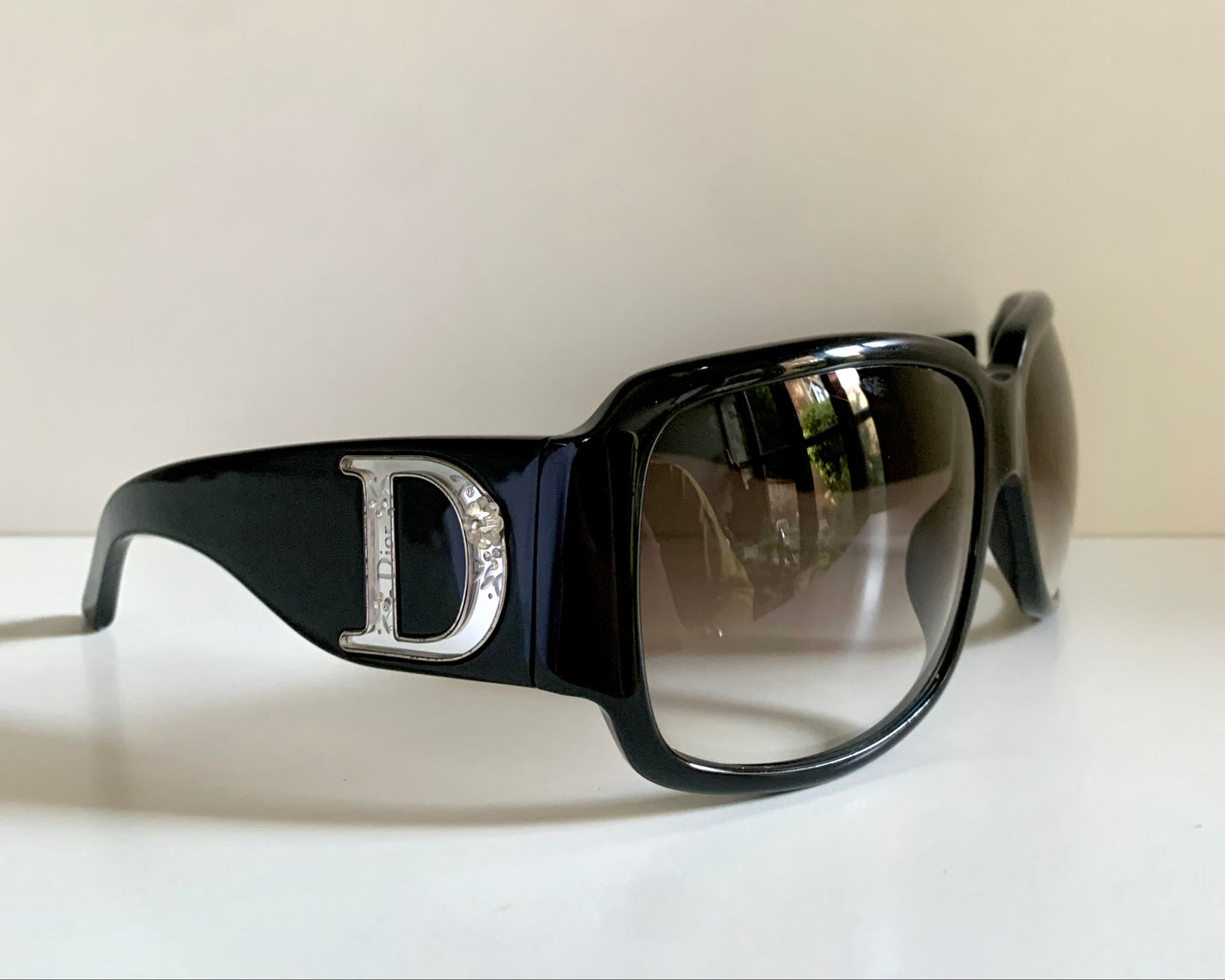 Christian Dior Vintage Sunglasses - Boudoir 1 black strass frame