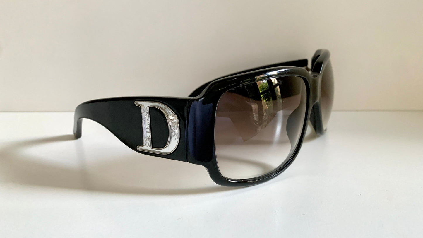 Christian Dior Vintage Sunglasses - Boudoir 1 black strass frame