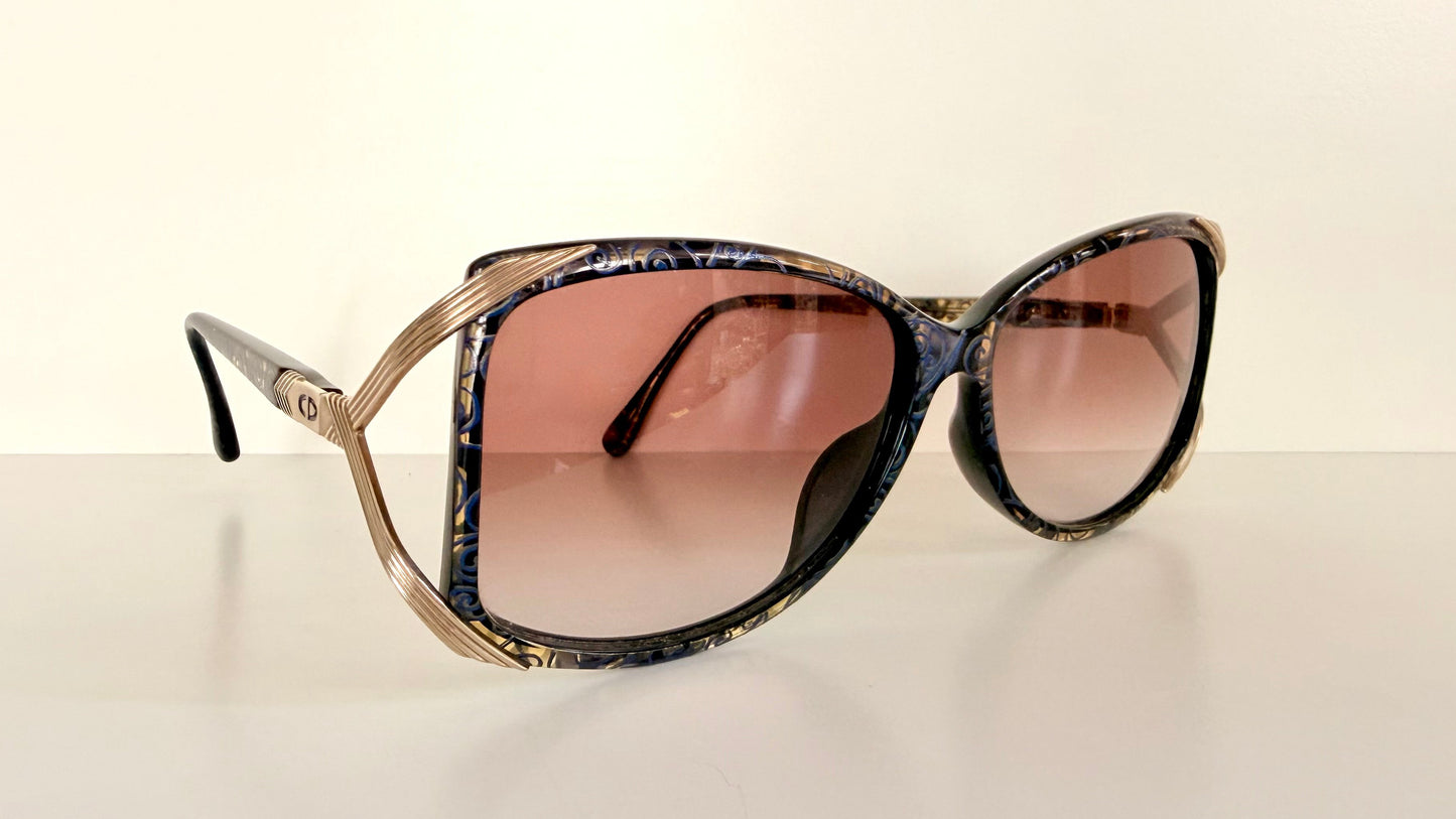 Christian Dior 80s vintage sunglasses - XL square frame