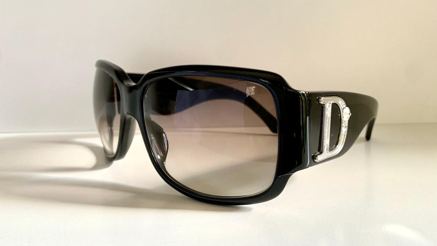 Christian Dior Vintage Sunglasses - Boudoir 1 black strass frame